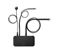 Jabra LINK 14201-20 Adaptateur EHS Noir pour Téléphones Alcatel & Avaya, contrôle d'appel à distance, compatible Avaya 16XX/24XX/54XX/64XX/96XX et Jabra Pro/GO/GN