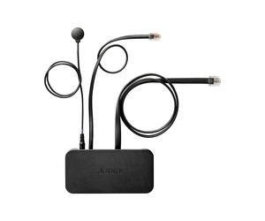 Jabra LINK 14201-20 Adaptateur EHS Noir pour Téléphones Alcatel & Avaya, contrôle d'appel à distance, compatible Avaya 16XX/24XX/54XX/64XX/96XX et Jabra Pro/GO/GN