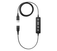 Jabra LINK 260 - Prise de casque micro - USB mâle pour Déconnexion rapide - pour BIZ 2300 Duo, 2300 MS QD Mono, 2300 QD Mono, 2400 Duo, 2400 Mono Headband