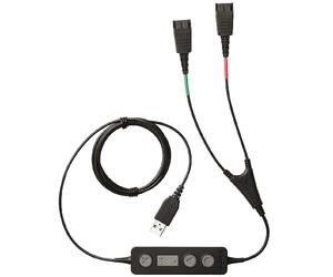 Jabra Link 265 - cordon Y/USB Connectez 2 casques sur un seul PC
