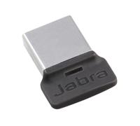 Jabra Link 370 Adaptateur USB Bluetooth 4.2 Portée 30m, Compatible Evolve 75 & Speak 710, 2 Appareils, Noir/Argent, Réf: 14208-07