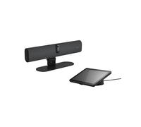 Jabra Panacast 40 VBS Zoom Rooms Noir - Caméra double 3840x1080, champ de vision 180°, zoom numérique 4x, WiFi, Bluetooth 5.2, 6 microphones
