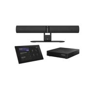Jabra PanaCast 50 Room System 2 comprend la barre vidéo PanaCast 50, l'ordinateur Lenovo ThinkSmart Core Gen 2 et le contrôleur USB