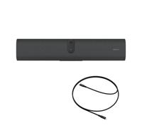Jabra PanaCast U30 Barre de Visioconférence BYOD Tout-en-Un | Caméra grand angle 120°, système audio à 6 microphones, configuration simplifiée, idéale pour les petites salles