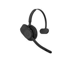 Jabra Perform 75 Casque Arceau Mono Sans Fil Bluetooth USB-C Noir, Portée 100m, Micro Anti-Bruit, IP65, Autonomie 20h, Bande Passante 20-20000Hz
