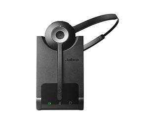 Jabra Pro 920 MS Casque Mono DECT Sans Fil - Voix HD, Antibruit et Autonomie d'une Journée - Optimisé pour une Utilisation avec Téléphone Fixe en Europe - Prise UE
