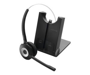 Jabra Pro 925 Casque Mono Bluetooth - Voix HD, Antibruit et Autonomie d'une Journée - Optimisé pour une Utilisation avec Téléphone Fixe en Europe - Prise UE