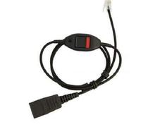 Jabra QD Cable to ¡RJ10, Spiral, 0,5-1 m, (German Import)