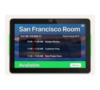 Jabra Scheduler UC Tablette de 10,1'' avec Android 13 dédiée à la réservation intelligente de salles de réunion dans les environnements de travail