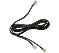 Jabra 14201-10 câble de téléphone Noir