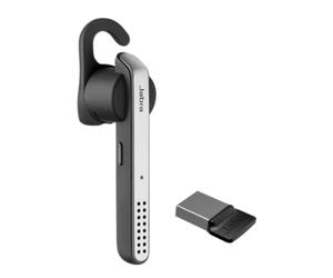 Jabra Stealth UC Casque Sans fil Crochets auriculaires, Ecouteurs Appels/Musique Micro-USB Bluetooth Noir