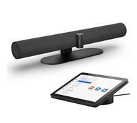 Jabra Système de Barre vidéo PanaCast 50 - Solution Tout-en-Un pour Salle de réunion, Barre Audio, Webcam Pleine pièce à 180°, Fonctions intelligentes activées par l'IA et écran Tactile de contrôle