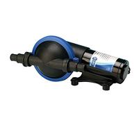 Jabsco 50880-1100 Marine Drain de Douche sans Filtre/Pompe de cale, 3,7 GPM, connexions 1,9 cm, 24 V, 5 A, Noir