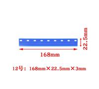 JACA-Essuie-glace en caoutchouc pour imprimante,5 pièces,pour Epson XPfemale DX5 DX7 5113,lame de tête d'impression - NO.12 Blue