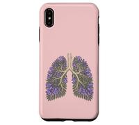 Jacaranda Fleur Poumons Nature Respiration Coque pour iPhone XS Max