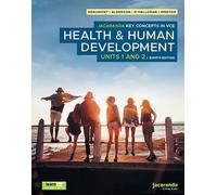 Jacaranda Key Concepts in VCE Health & Human Development Units 1 & 2 8e, learnON and Print