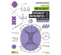 Jacaranda Maths Quest 11 Specialist Mathematics Units 1&2 for Queensland, 2e learnON & Print