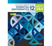 Jacaranda Maths Quest 12 Essential Mathematics Units 3 & 4 for Queensland eBookPLUS & Print (Maths Quest for Queensland Senior Series)