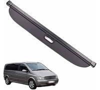 JACCOS Étagère Arrière Rétractable De Coffre,pour Ben-z V Class Viano Vito 2010-2020,Voiture Plage ArrièRe Chargement Panel Bagages Couverture De Cargaison Intimité Bouclier