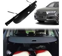 JACCOS Étagère Arrière Rétractable De Coffre,pour Au-di Q7 2017 2018,Voiture Plage ArrièRe Chargement Panel Bagages Couverture De Cargaison Intimité Bouclier
