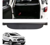 JACCOS Étagère Arrière Rétractable De Coffre,pour Fo-RD Ecosport 2013-2017,Voiture Plage ArrièRe Chargement Panel Bagages Couverture De Cargaison Intimité Bouclier