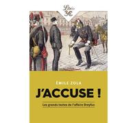 J'accuse de Zola L'affaire Dreyfus - Collectif - Librio - Poche - Récit