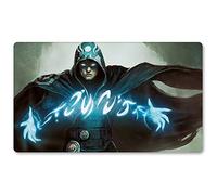 Jace The Mind Sculpto,DE - Tapis de jeu MTG + sac étanche gratuit, tapis de jeu de cartes TCG taille 60 x 35 cm, tapis de souris compatible avec Digimon MTG TCG CCG RPG