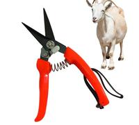 Jacekee Coupe-sabots pour chèvres,Coupe-sabots pour chèvres et moutons - Cisailles ergonomiques pour sabots de mouton, tondeuses pour chevaux à ressort | Cisailles à moutons de précision, coupe-ongles