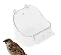 Jacekee Perruche - Baignoire pour Oiseaux Piscine Cage à Oiseaux Boîte | Baignoires épaisses et Robustes pour perroquets pour perruches calopsittes et Petits Oiseaux