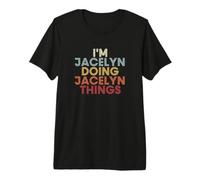 Jacelyn Name Jacelyn Personalized Name First Given T-Shirt Haut de Gamme