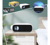 Jacenvly Liquidation 2024 - Nouveau projecteur LED Yg280Mini - Lecteur multimédia portable pour la maison avec interface HDMI/USB/AV - Décoration