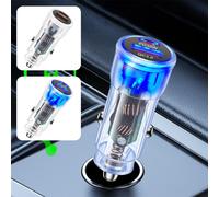 Jacenvly Nouvelles décorations d'Halloween d'extérieur Chargeur de voiture/téléphone portable USB+PD 48 W à charge rapide Décoration