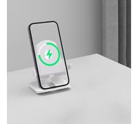 Jacenvly Ornements de Saint-Valentin Chargeur sans fil rapide 20 W, support certifié compatible avec tous types de téléphones, décoration de salon