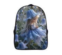 jacinthe des bois sac a dos collège 2 compartiment solide et robuste 3d école sacs pour élève d'école fille fée imprimé en 3d sacs à dos-16,filles et garçons pour l'école les voyages les affaires