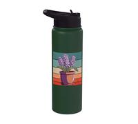 Jacinthe Fleur Jardinier Amoureux de la nature Jardin Cool Stainless Steel Insulated Water Bottle