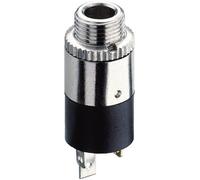 Jack 2.5 mm embase femelle, verticale Hicon HI-J25SEF Nombre de pôles: 3 stéréo argent 1 pc(s)