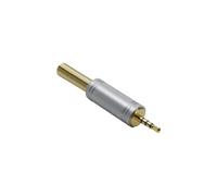 Jack 2.5 mm mâle, droit 1103086 Nombre de pôles: 4 stéréo or