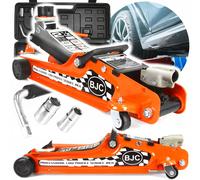 Jack 2,5T Hydraulique Plat Professionnel Valise Caoutchouc Douille Lot Voiture