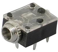 Jack 3.5 mm embase femelle horizontale TRU COMPONENTS 1559785 Nombre de pôles: 3 stéréo noir