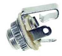 Jack 3.5 mm embase femelle TRU COMPONENTS 1559801 Nombre de pôles: 2 mono argent