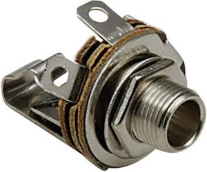 Jack 3.5 mm embase femelle, verticale BKL Electronic 072314 Nombre de pôles: 2 mono argent