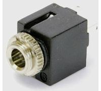 Jack 3.5 mm embase femelle, verticale TRU COMPONENTS 718817 Nombre de pôles: 3 stéréo noir