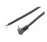 Jack 3.5 mm mâle, coudé BKL Electronic 1101054 Nombre de pôles: 3 stéréo noir 1 pc(s)