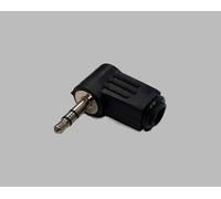 Jack 3.5 mm mâle, coudé TRU COMPONENTS 1578796 Nombre de pôles: 3 stéréo noir