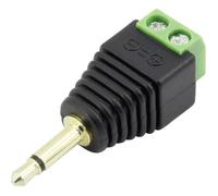 Jack 3.5 mm mâle, droit TRU COMPONENTS 93013c1115 1386611 Nombre total de pôles: 2 mono noir 1 pc(s)