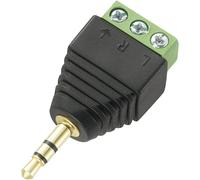 Jack 3.5 mm mâle, droit TRU COMPONENTS LT-PJ-3.5 737635 Nombre de pôles: 3