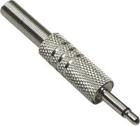 Jack 3.5 mm mâle, droit TRU COMPONENTS TC-2517018 Nombre de pôles: 2 mono argent 100 pc(s)