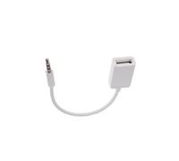 Jack 3,5 mm plug adaptateur audio AUX câble USB 2.0 Câble convertisseur Cordon Line pour Car MP3