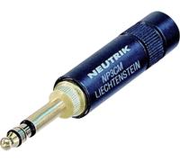Neutrik Fiche jack NP3CM-B 5,2 mm stéréo 3 pôles mâle droit noir