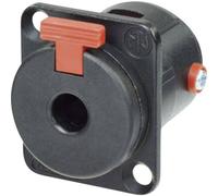 Jack 6.35 mm embase femelle, contacts droits Neutrik NJ3FP6CBAG Nombre de pôles: 2 mono noir 1 pc(s)